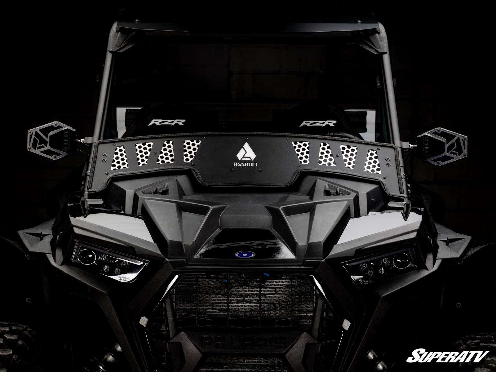 Assault Industries LED Lighted B2C Convex Side Mirrors