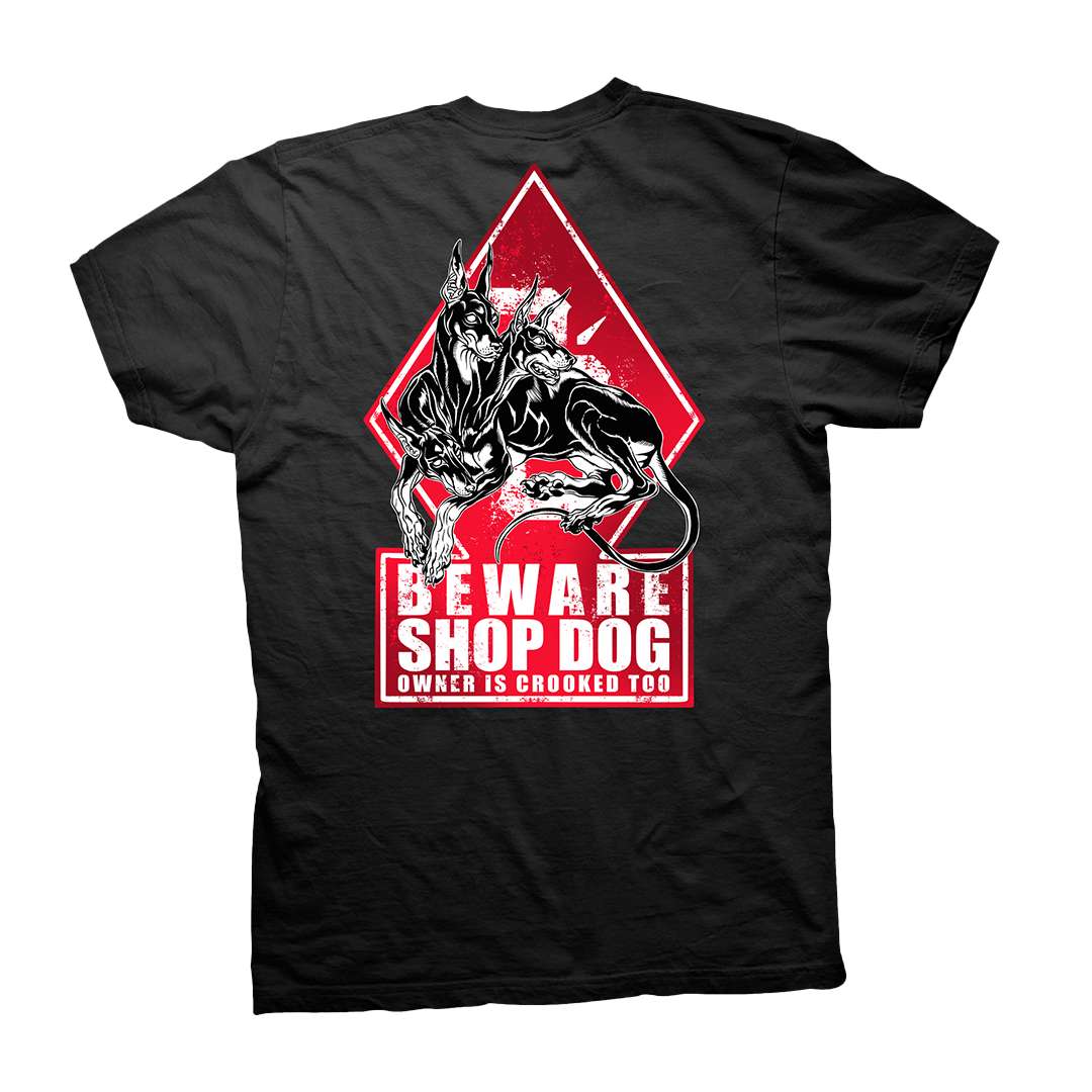 Crooked Clubhouse Shop Dog Tee