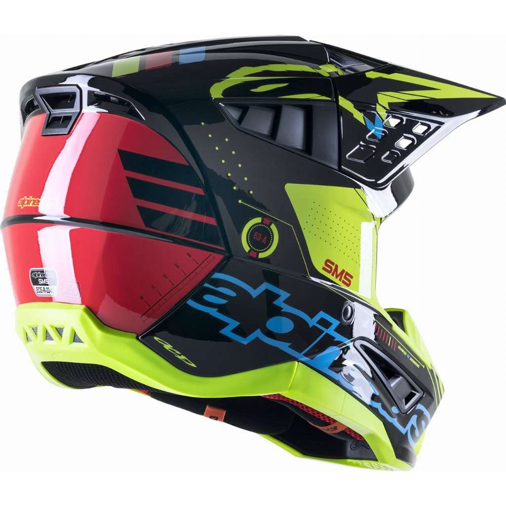 Alpinestars M5 ACT MX Helmet
