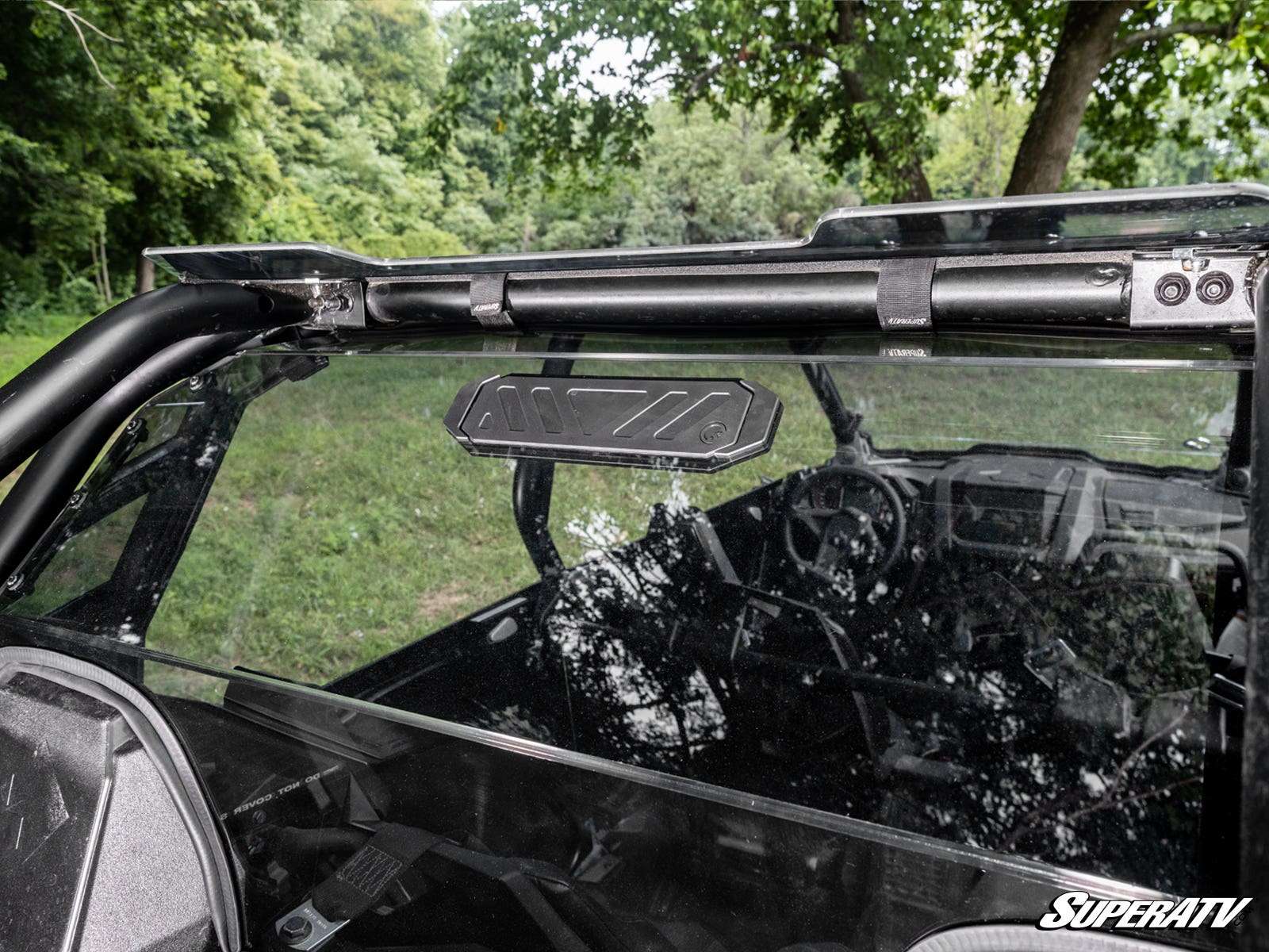 SuperATV Polycarbonate Vented Rear UTV Windshield