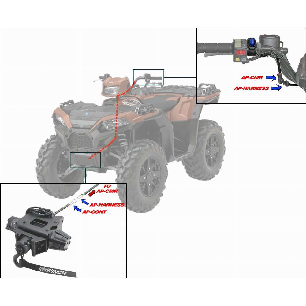 KFI Assault Plug-N-Play Winch