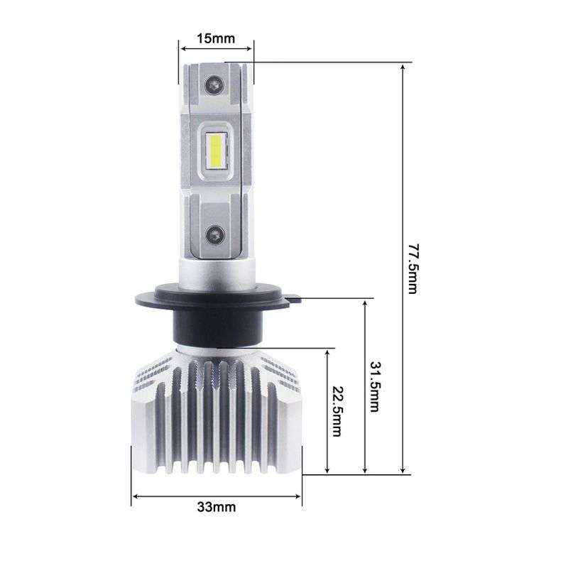 Toxic LED Type GT Headlight Bulb