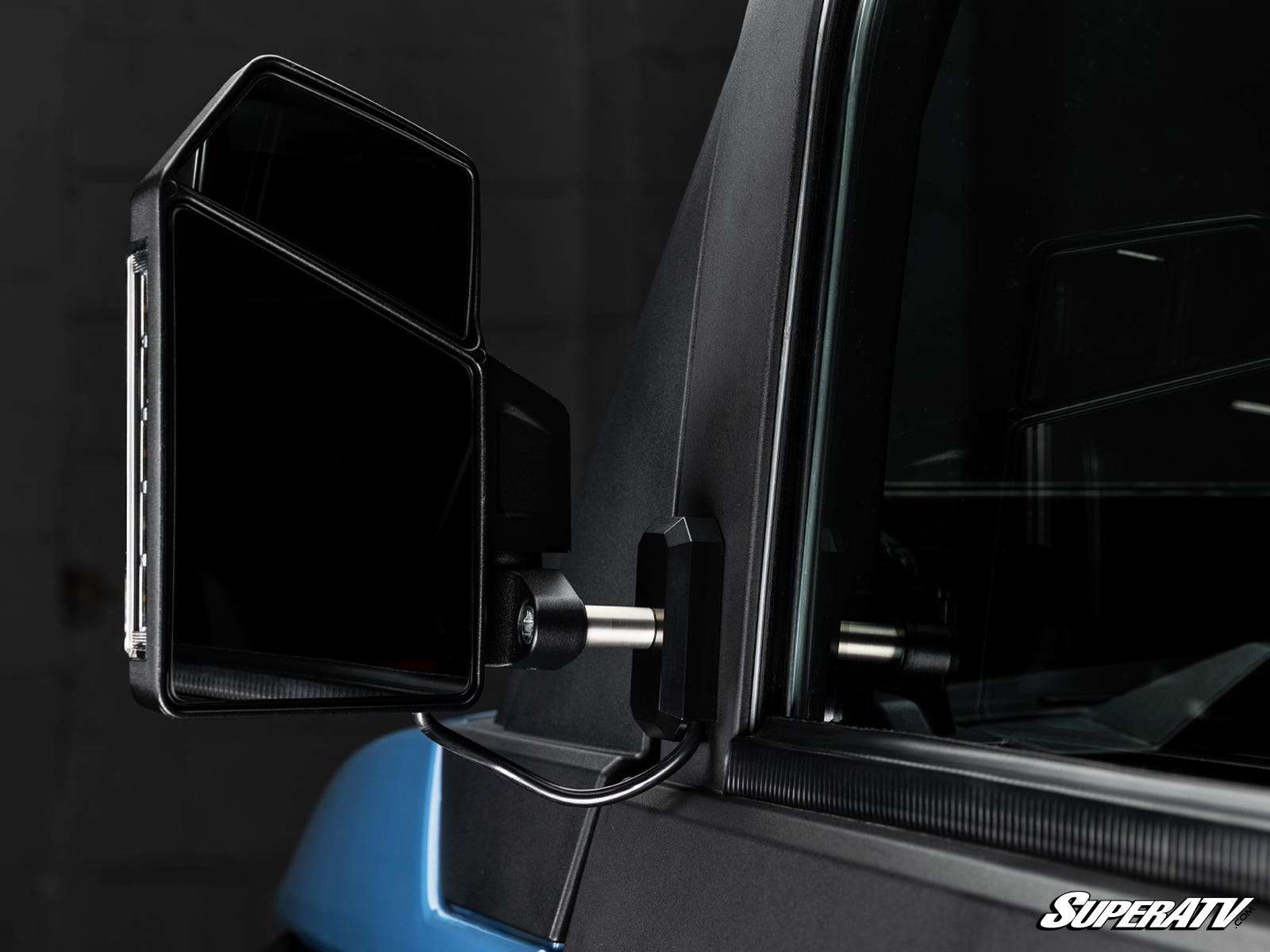 SuperATV Dual Section LED Side View Mirrors