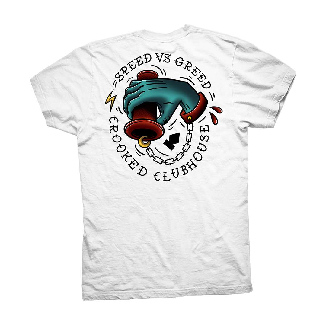Crooked Clubhouse Step Riders Tee (Closeout)
