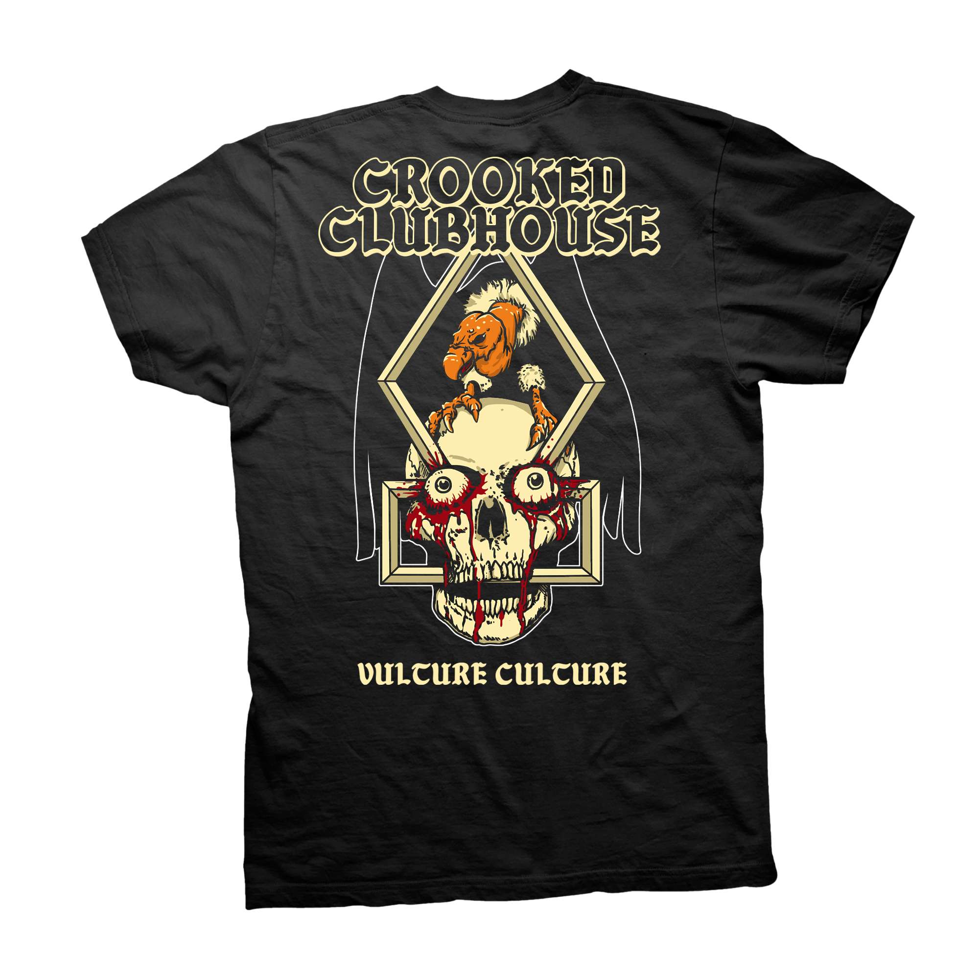 T-shirt Crooked Clubhouse Vultures