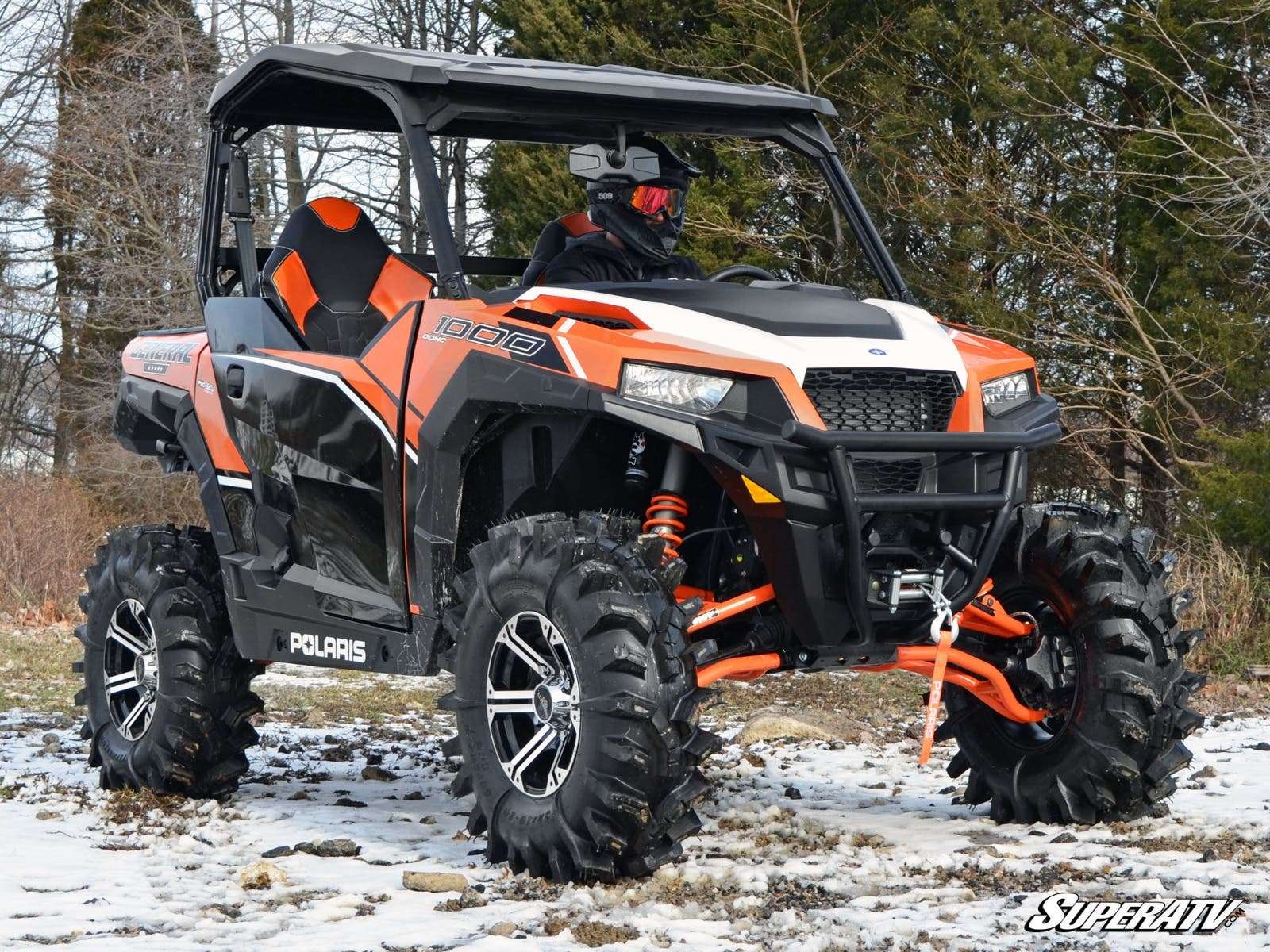 SuperATV Polaris General/RZR High Clearance 1.5" Forward Offset A-Arms