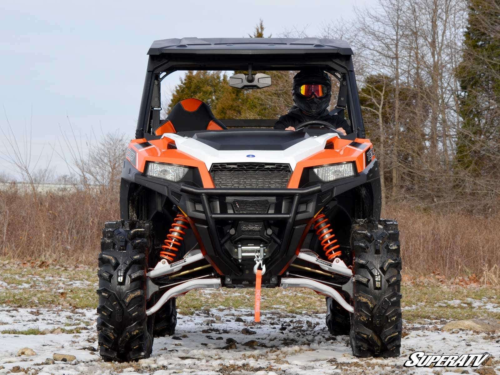 Bras de suspension avant tubulaires à garde au sol élevée SuperATV Polaris General