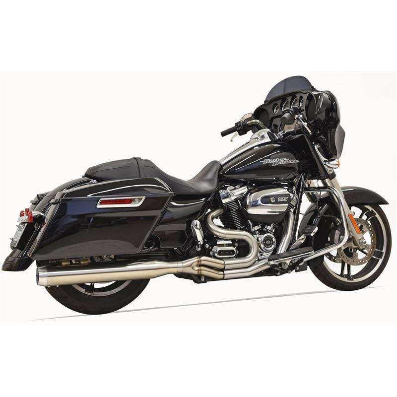 Bassani Road Rage III Stainless Steel Short 2-Into-1 Exhaust