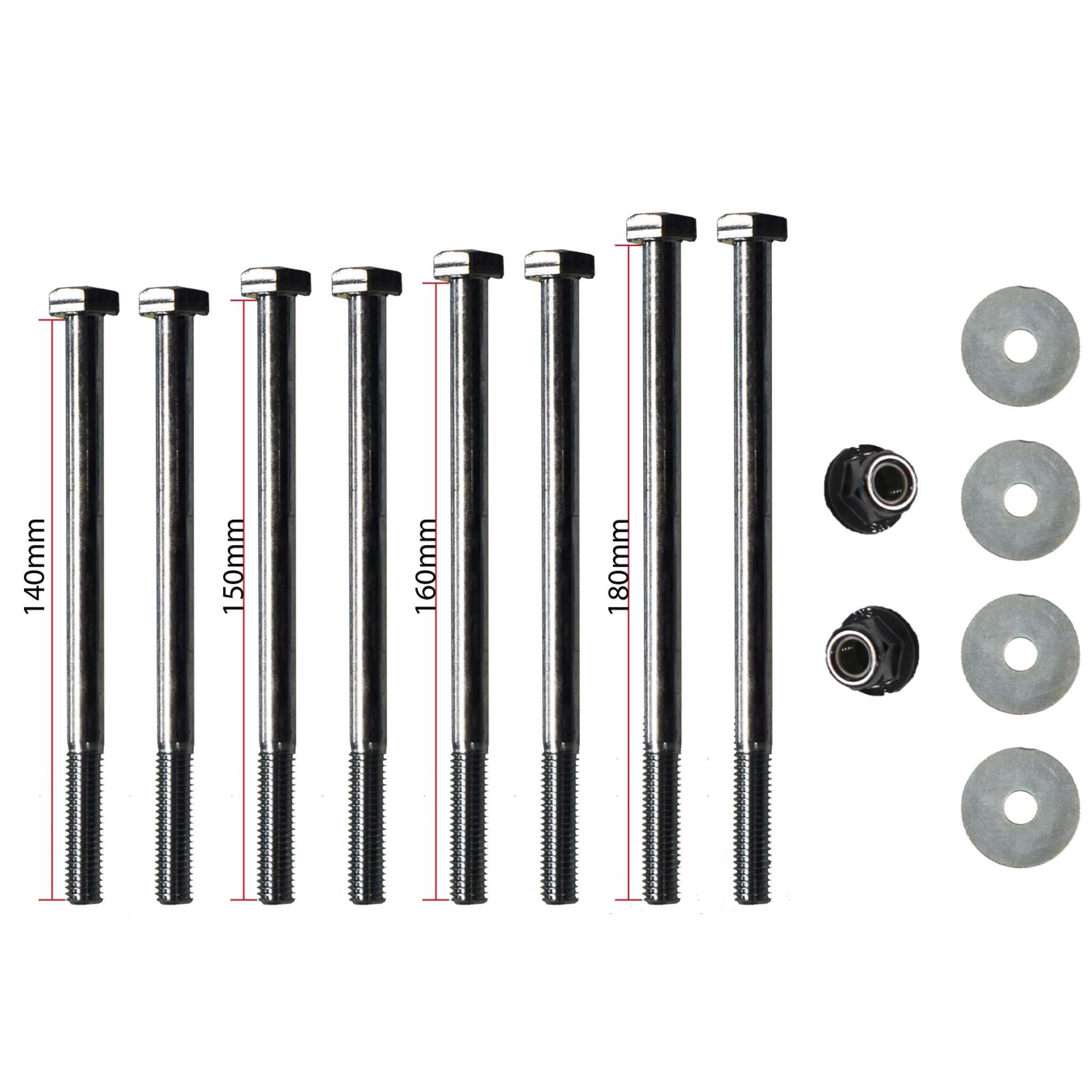 Terick Solutions EZ Wheelz Bolt Kit (10.9 Grade)