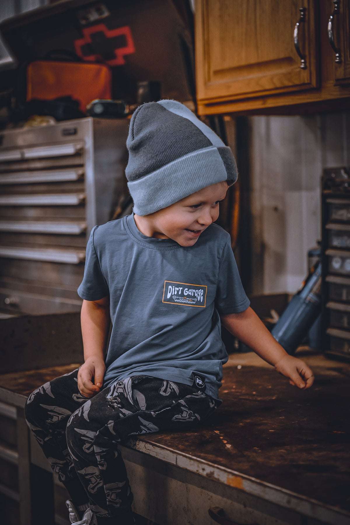 Rad Rascals Youth Dirt Garage Tee