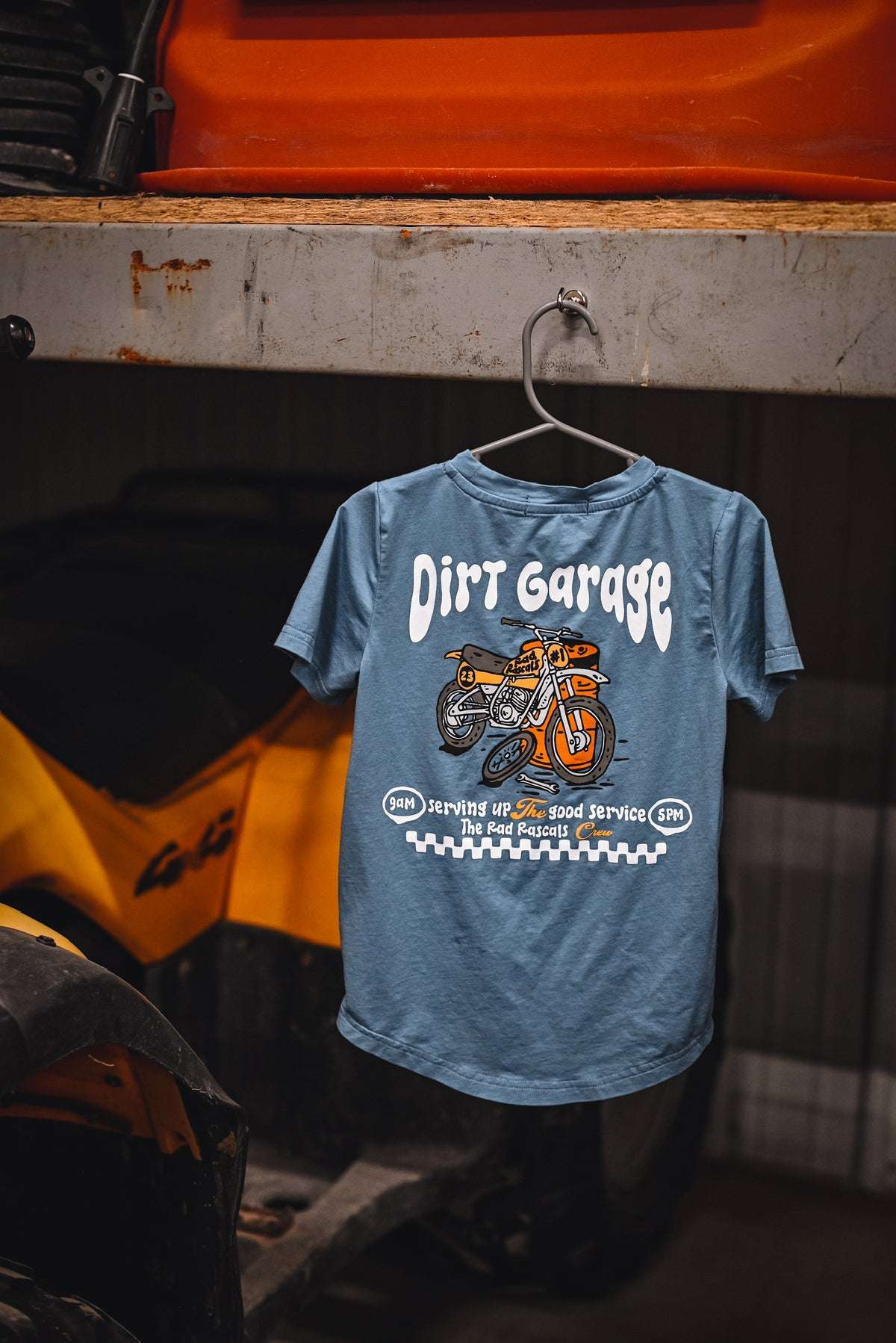 Rad Rascals Youth Dirt Garage Tee