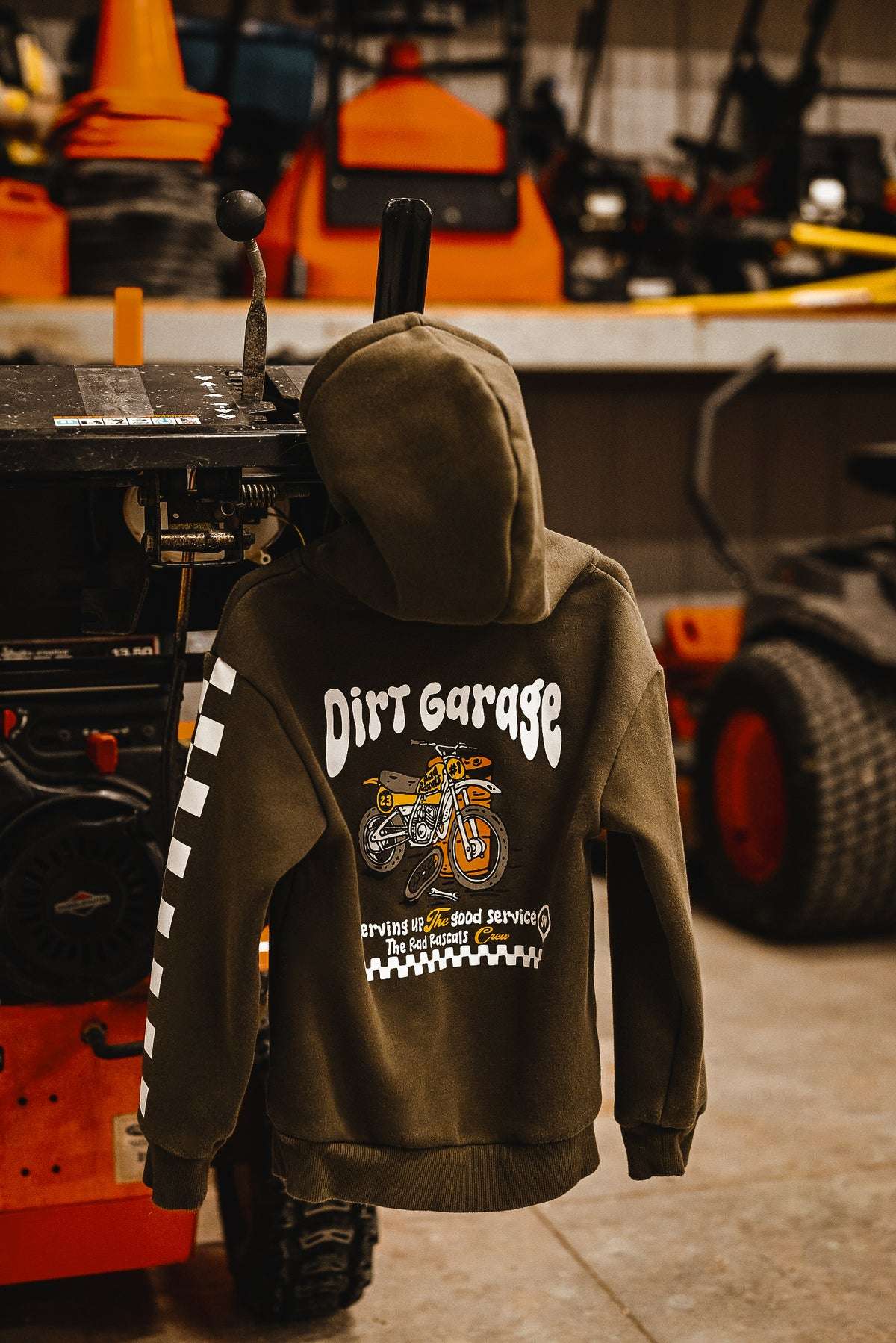 Rad Rascals Youth Dirt Garage Hoodie