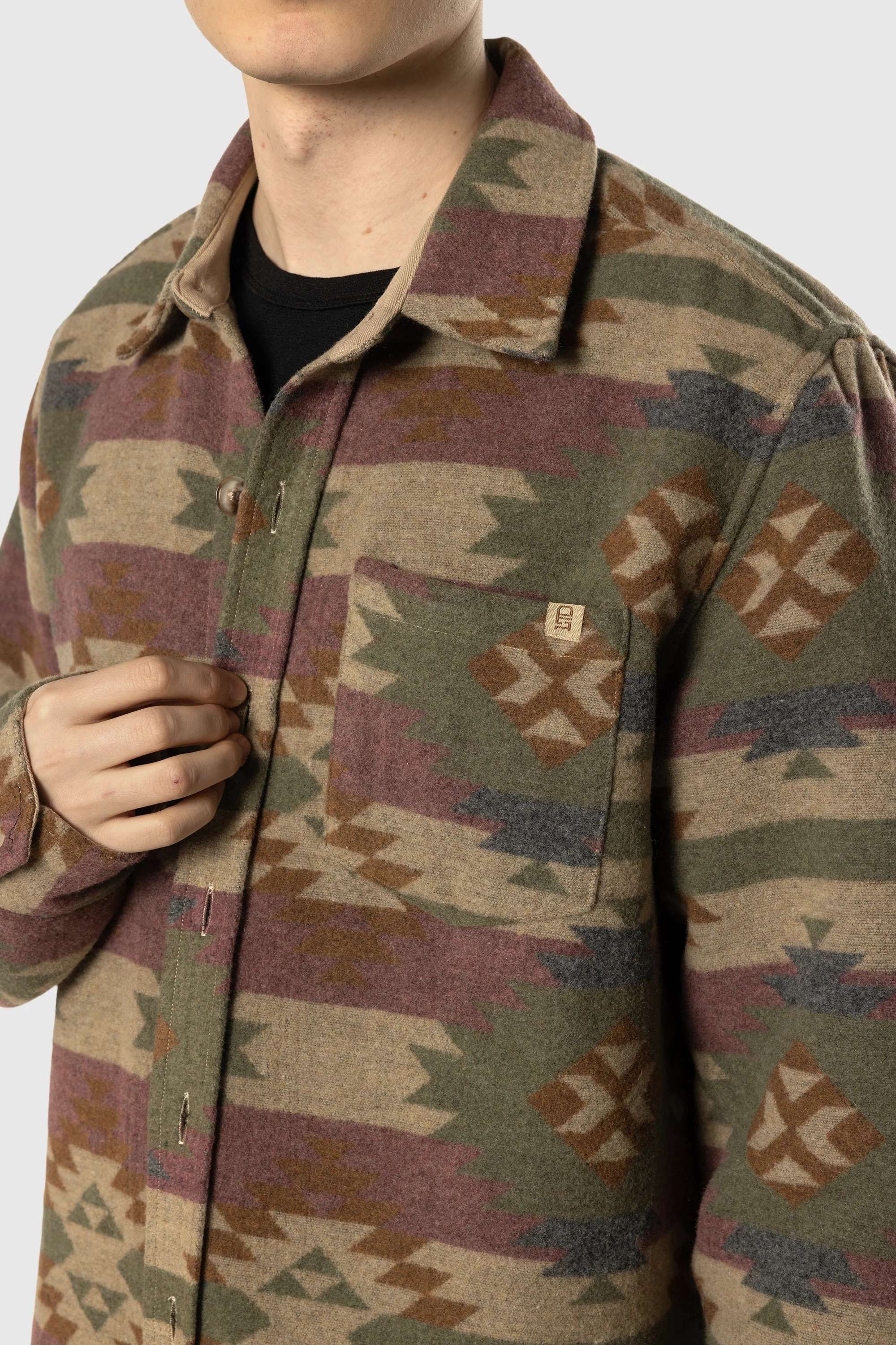 TEAMLTD Aztec Overshirt