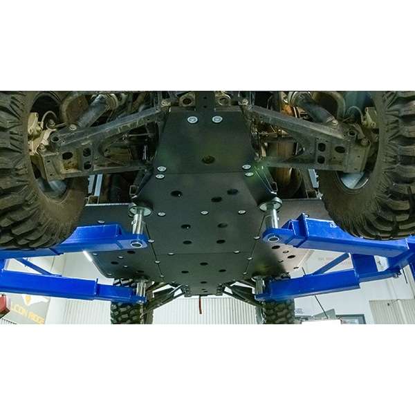 Seizmik UHMW Skid Plate With Rock Sliders