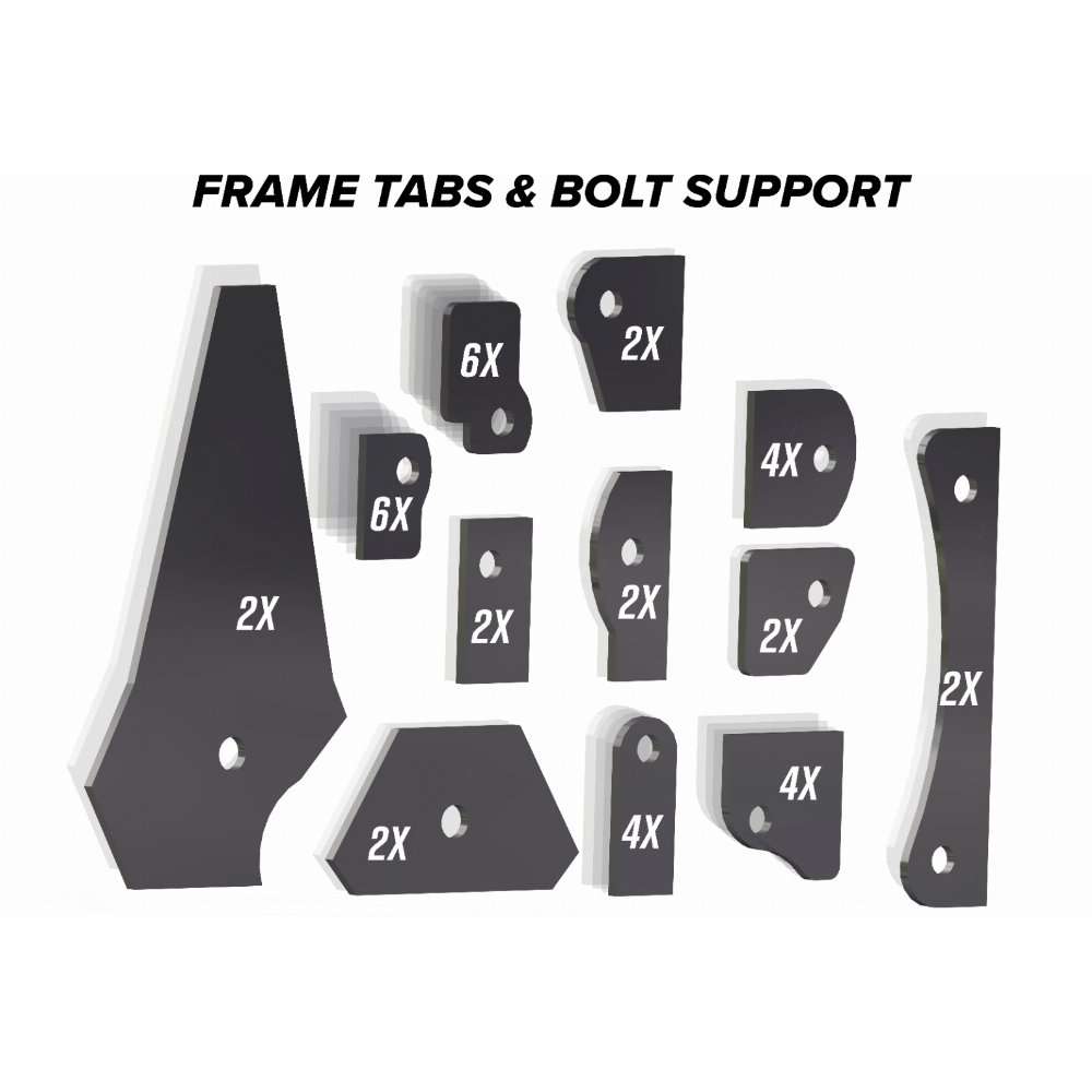 SuperATV Weld-In Gusset Kit