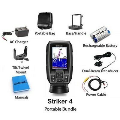 Garmin STRIKER 4 Portable Bundle