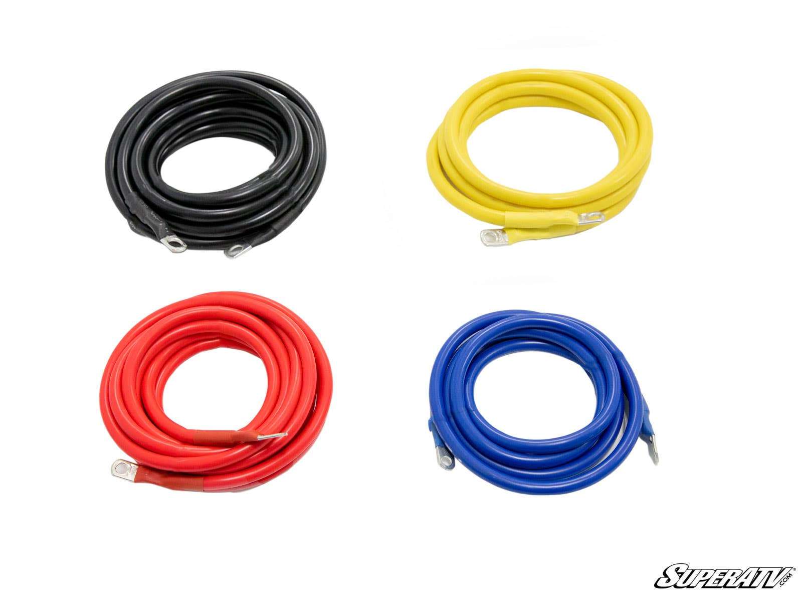 SuperATV Black Ops Wireless Synthetic Rope Winch Kit