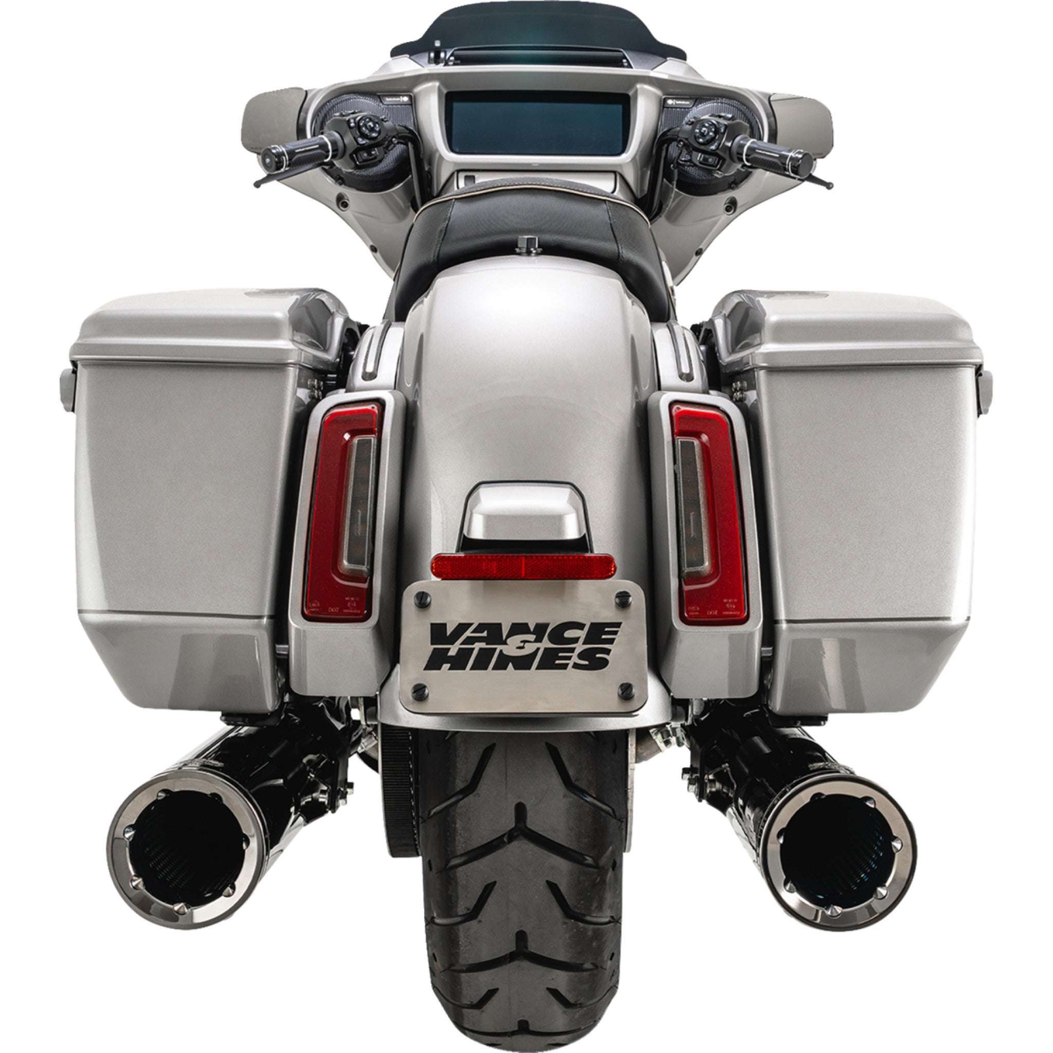 Échappement Slip-On Hi-Output de 4,5 pouces de Vance &amp; Hines pour Harley Davidson