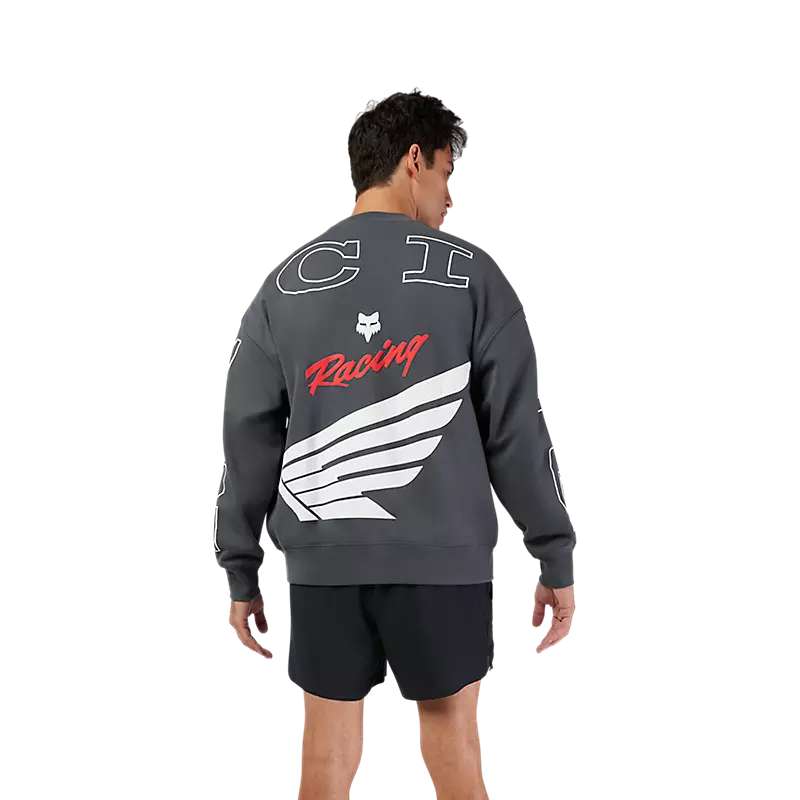 Sweat-shirt ras du cou surdimensionné Fox Racing Honda