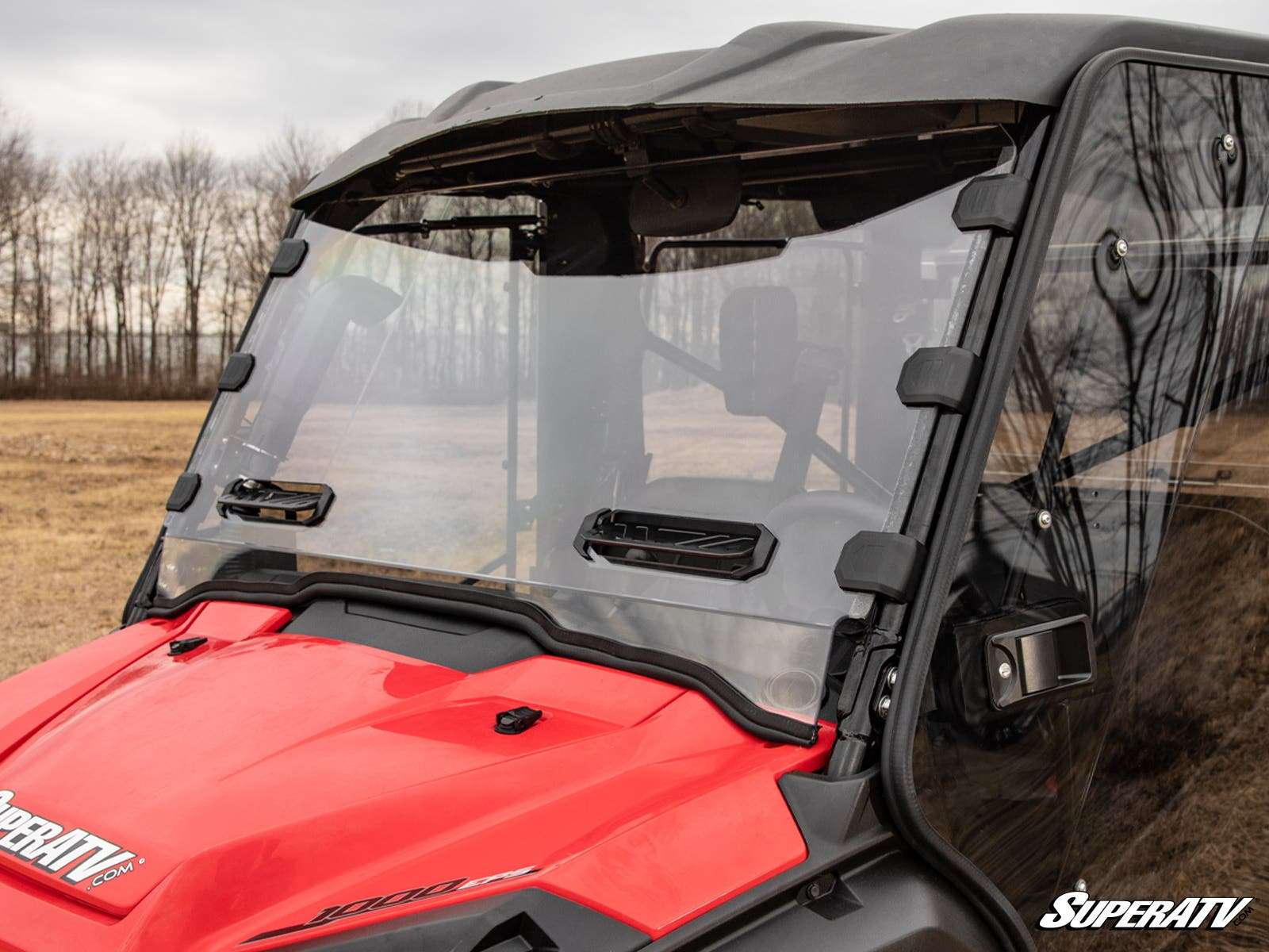SuperATV Polycarbonate Vented Front Windshield