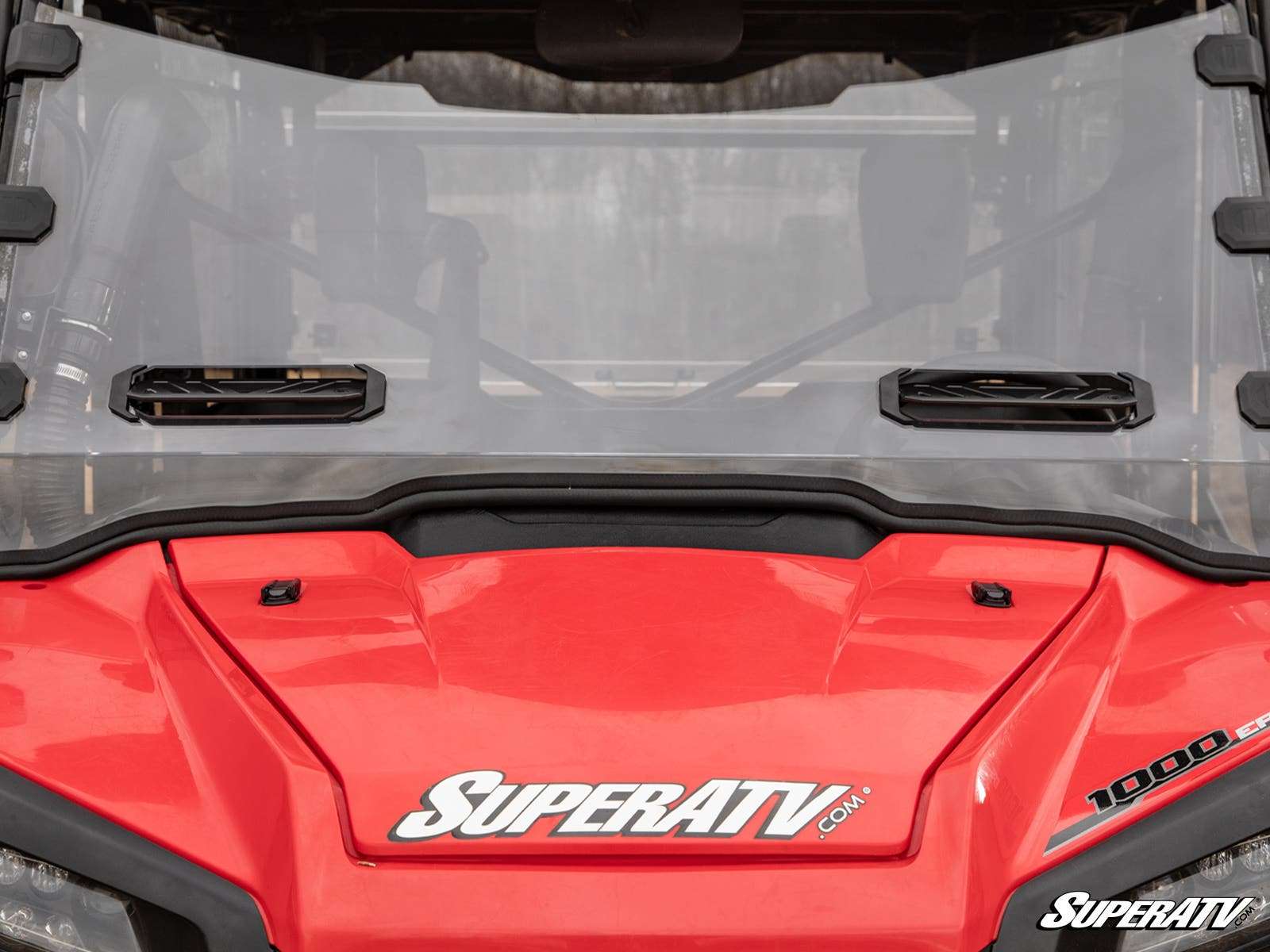 SuperATV Polycarbonate Vented Front Windshield