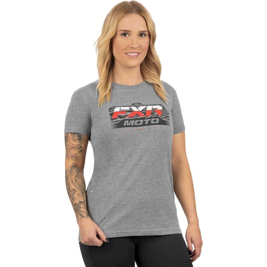 FXR Women's Moto Premium Boyfriend Tee