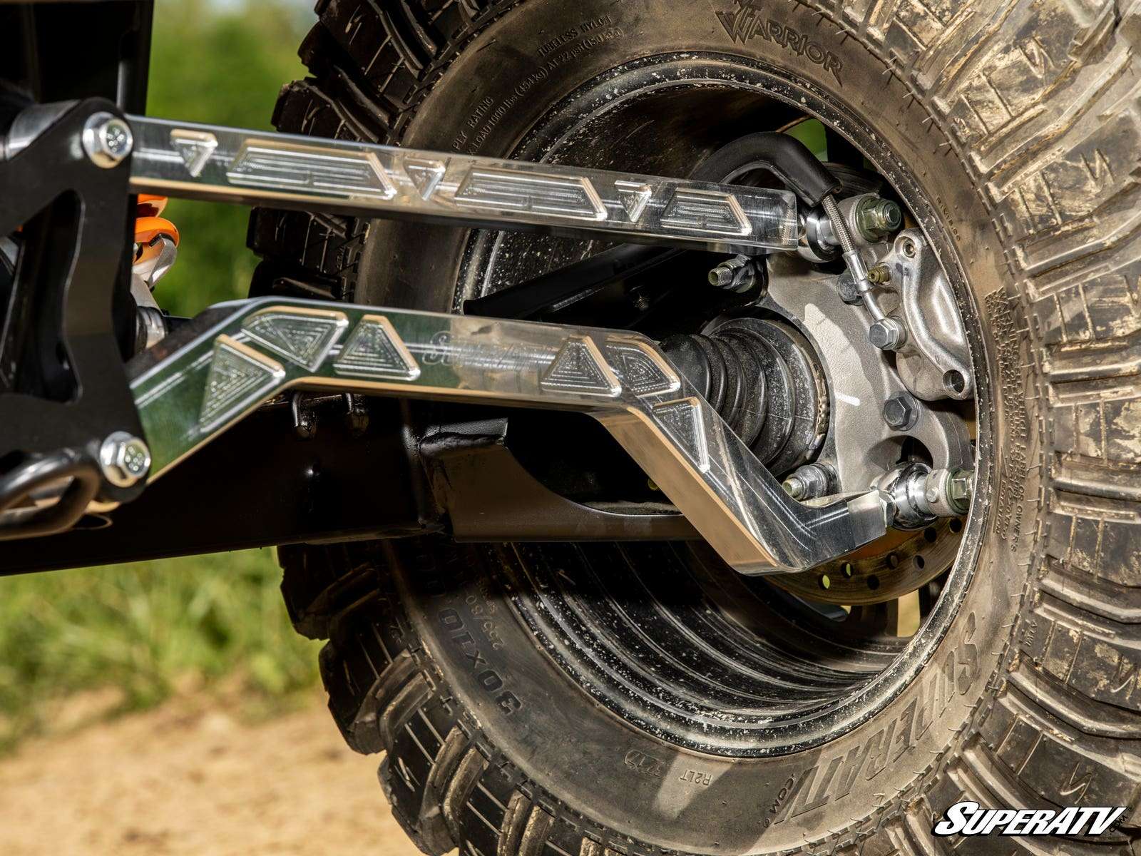 SuperATV Polaris RZR High Clearance Billet Aluminum Radius Arms