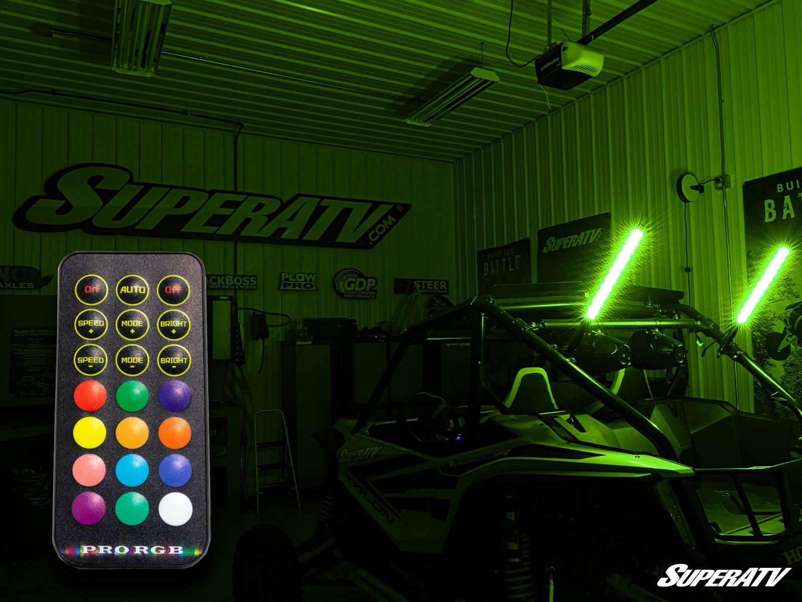 SuperATV RGB LED Whip Lights