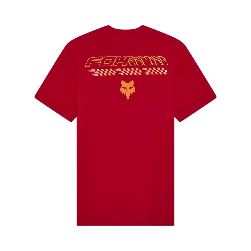 T-shirt à carreaux Fox Racing Premium