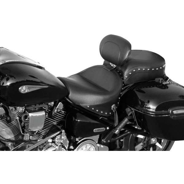 Siège de moto Mustang Wide Touring avec dossier conducteur
