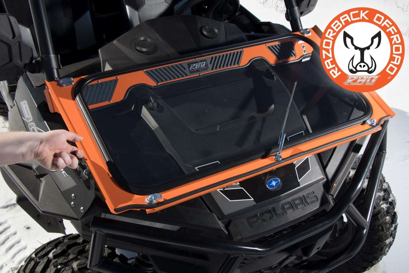 Razorback Offroad Front Folding Windshield