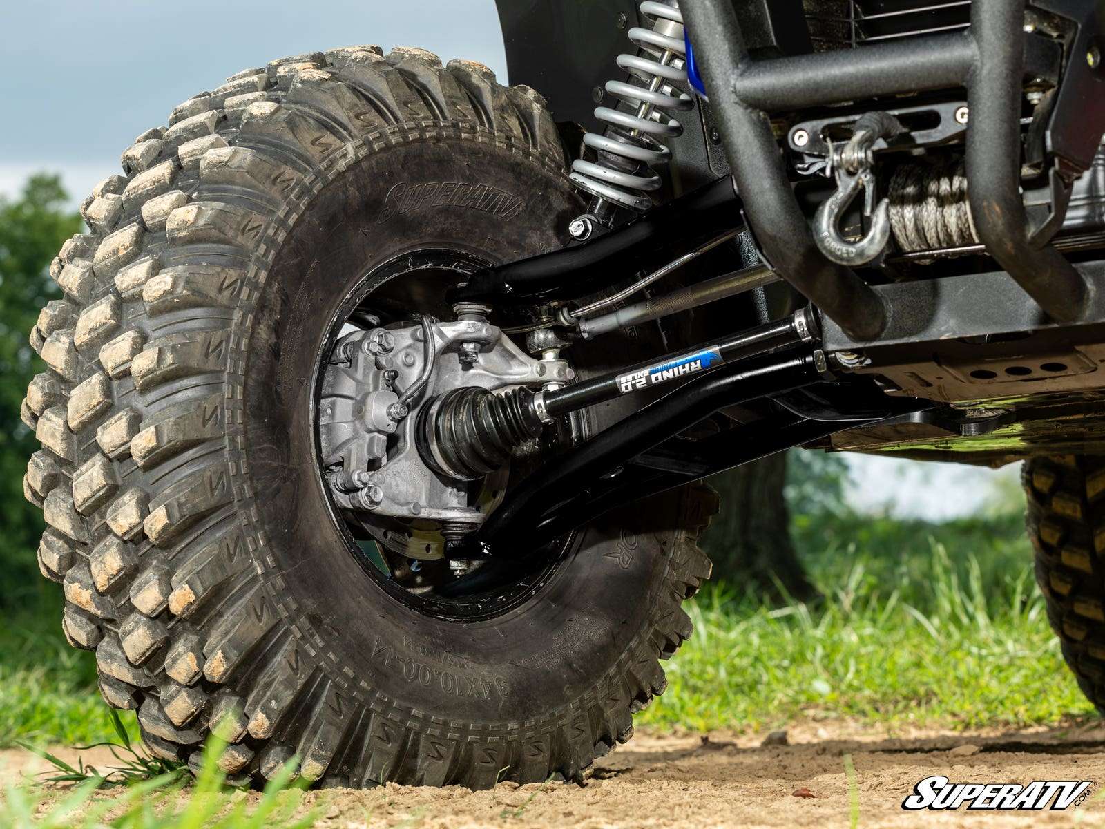 Bras triangulaires avant à déport 1,5" SuperATV Atlas Pro