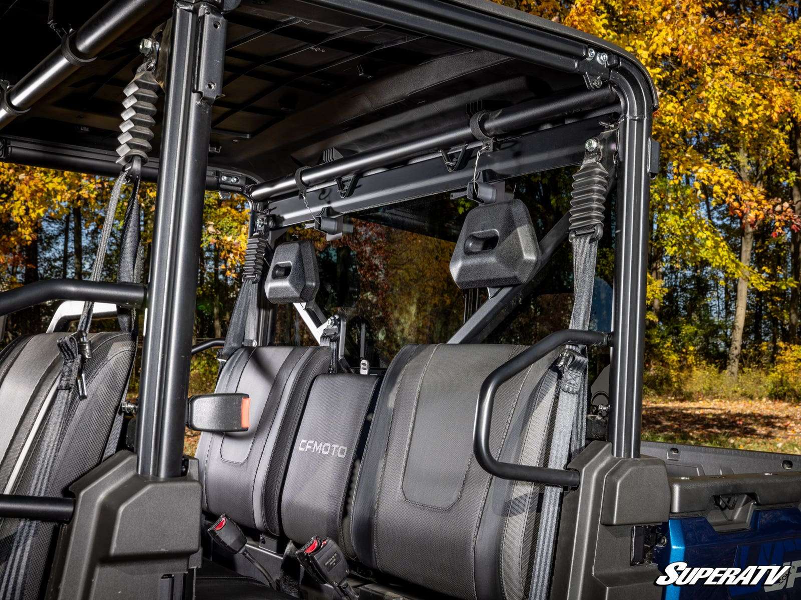 SuperATV Glass Rear UTV Windshield