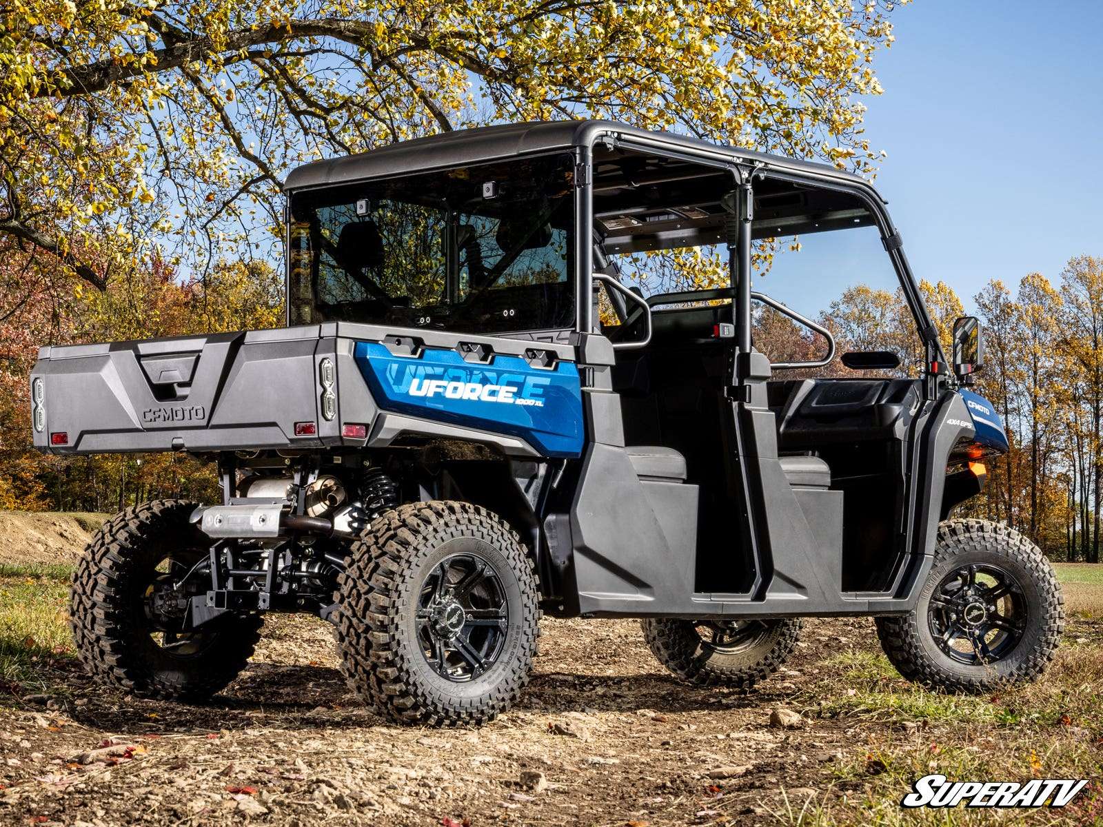 SuperATV Glass Rear UTV Windshield