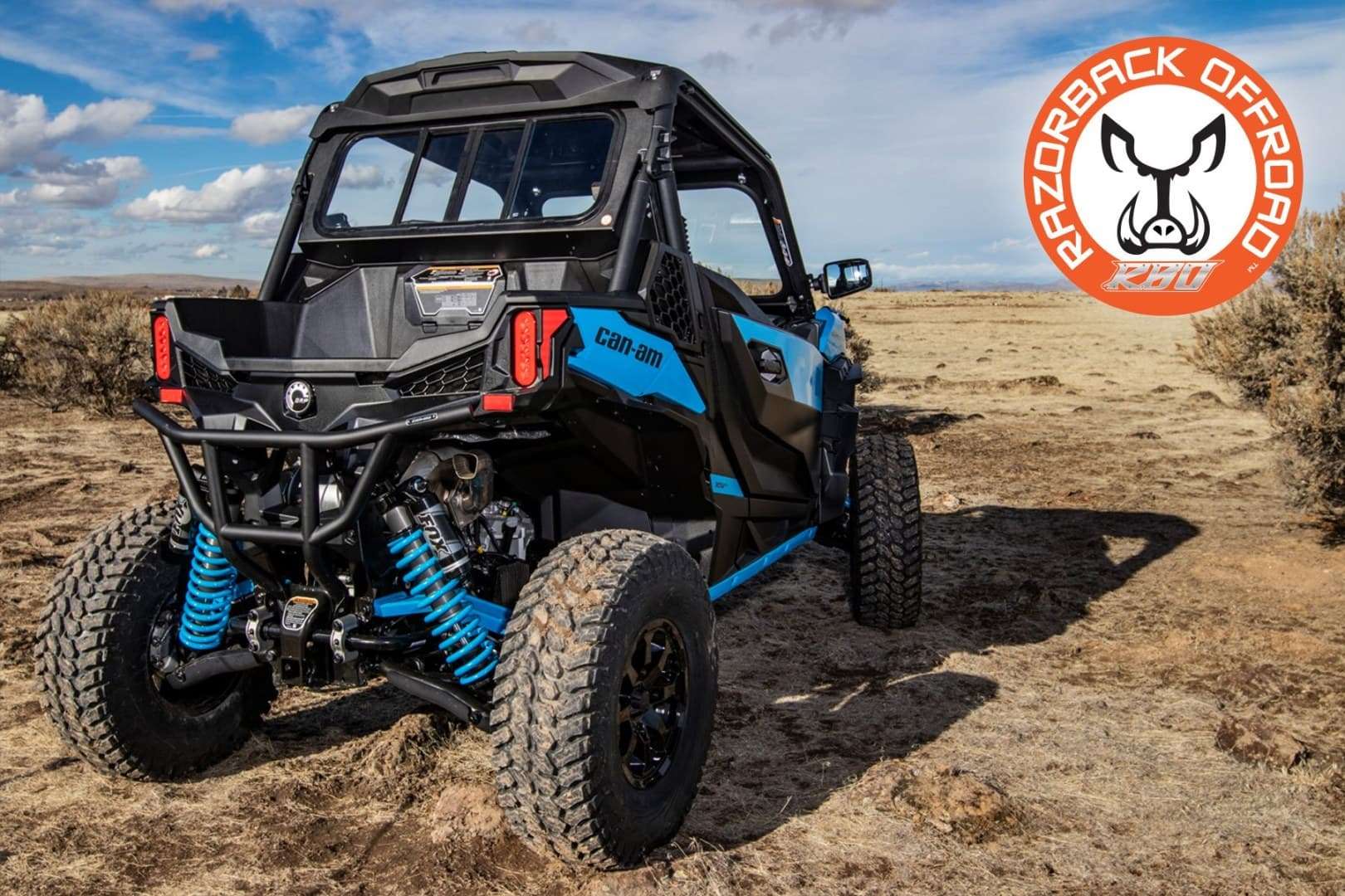 Razorback Offroad Rear Sliding Glass Window