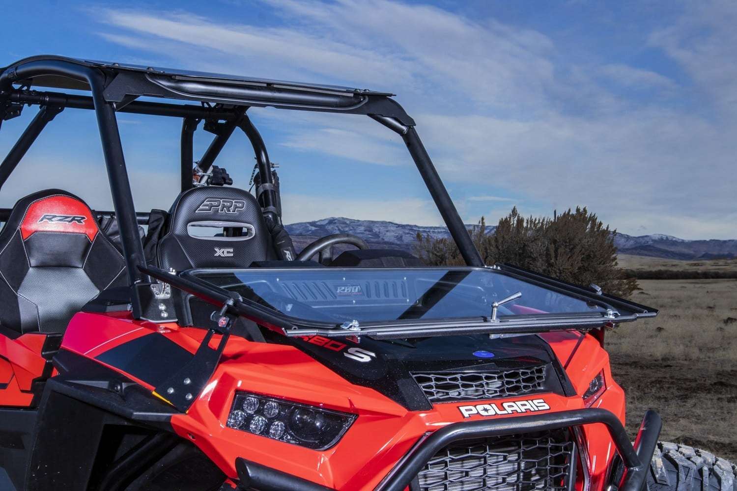Razorback Offroad Folding Front Glass Windshield