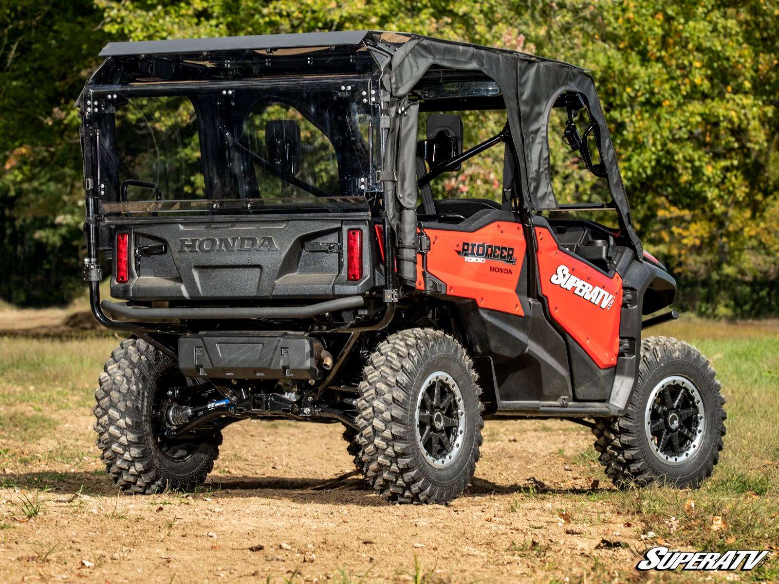 Bras triangulaires arrière décalés de 1,5" pour SuperATV Can-Am Defender Atlas Pro