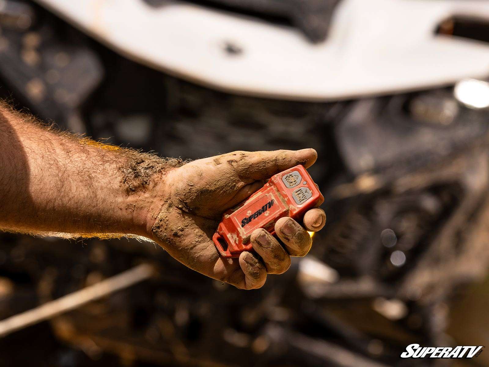 Pare-chocs avant robuste SuperATV Polaris Ranger XP 1000 avec treuil intégré