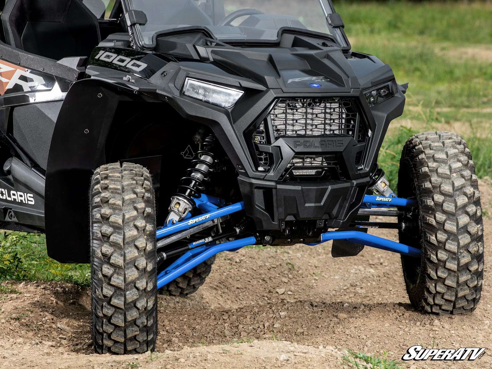SuperATV Polaris RZR High Clearance 1.5" Forward Offset A-Arms