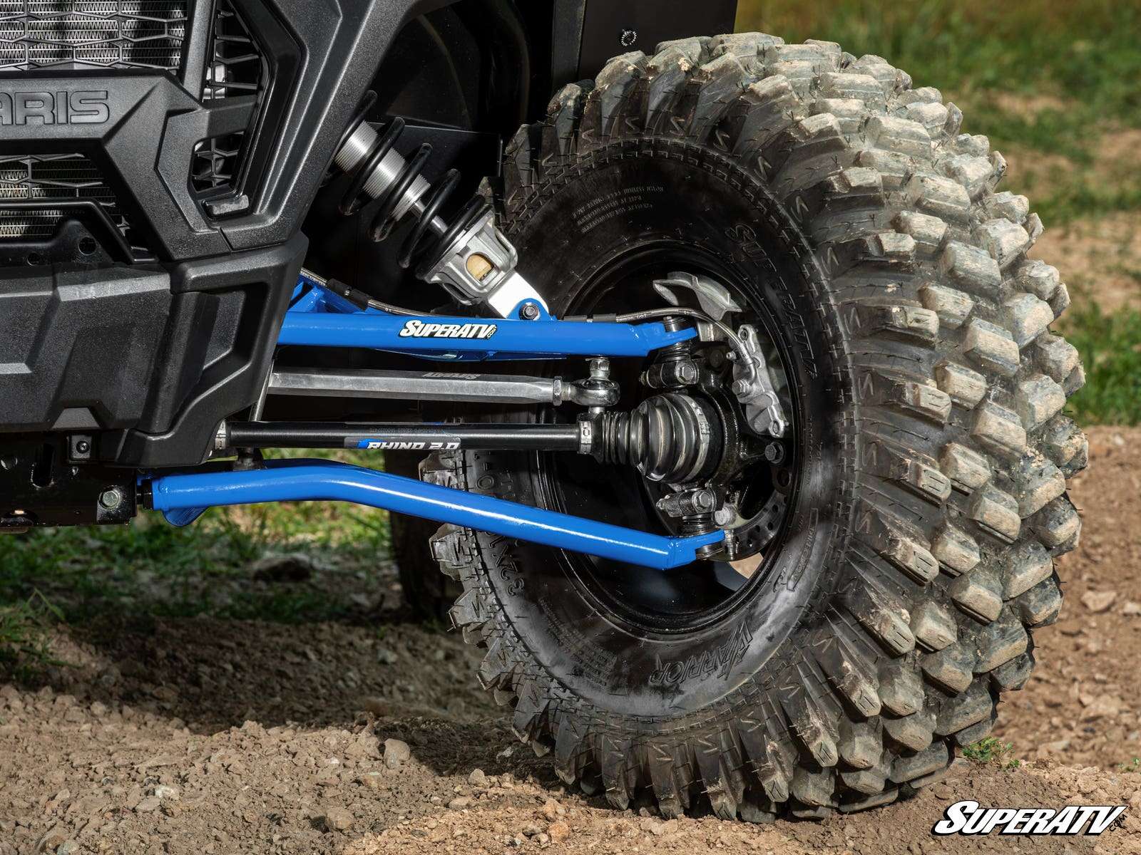 SuperATV Polaris RZR High Clearance 1.5" Forward Offset A-Arms