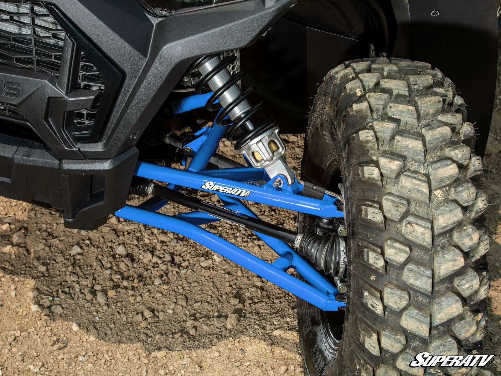 SuperATV Polaris RZR High Clearance 1.5" Forward Offset A-Arms
