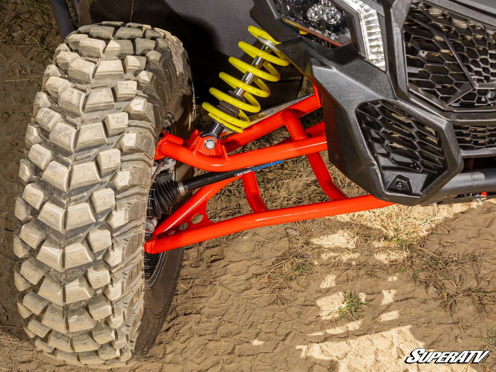Bras avant tubulaires à garde au sol élevée pour SuperATV Can-Am Maverick X3
