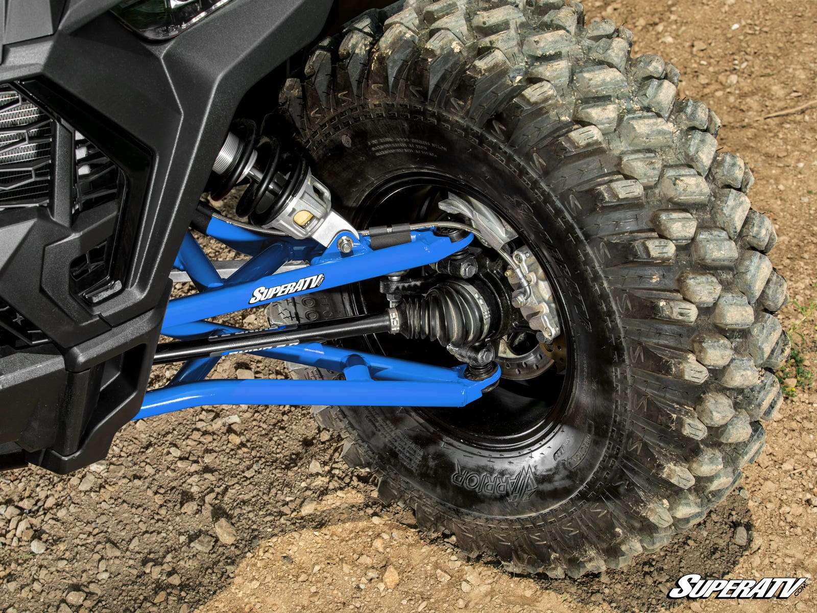 SuperATV Polaris RZR High Clearance 1.5" Forward Offset A-Arms