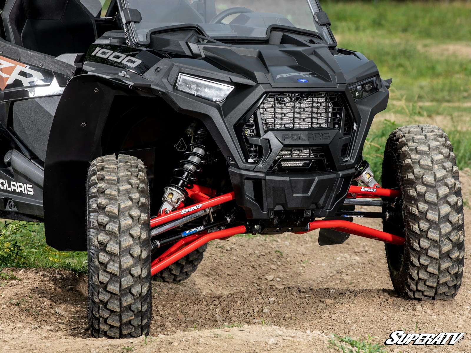 SuperATV Polaris RZR High Clearance 1.5" Forward Offset A-Arms