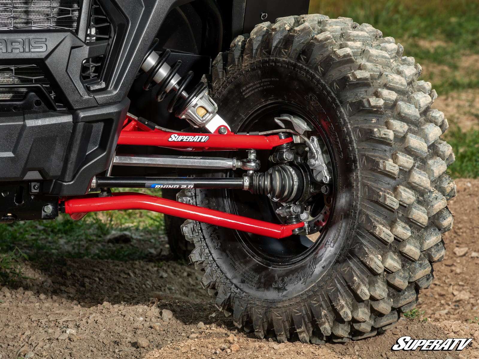 SuperATV Polaris RZR High Clearance 1.5" Forward Offset A-Arms