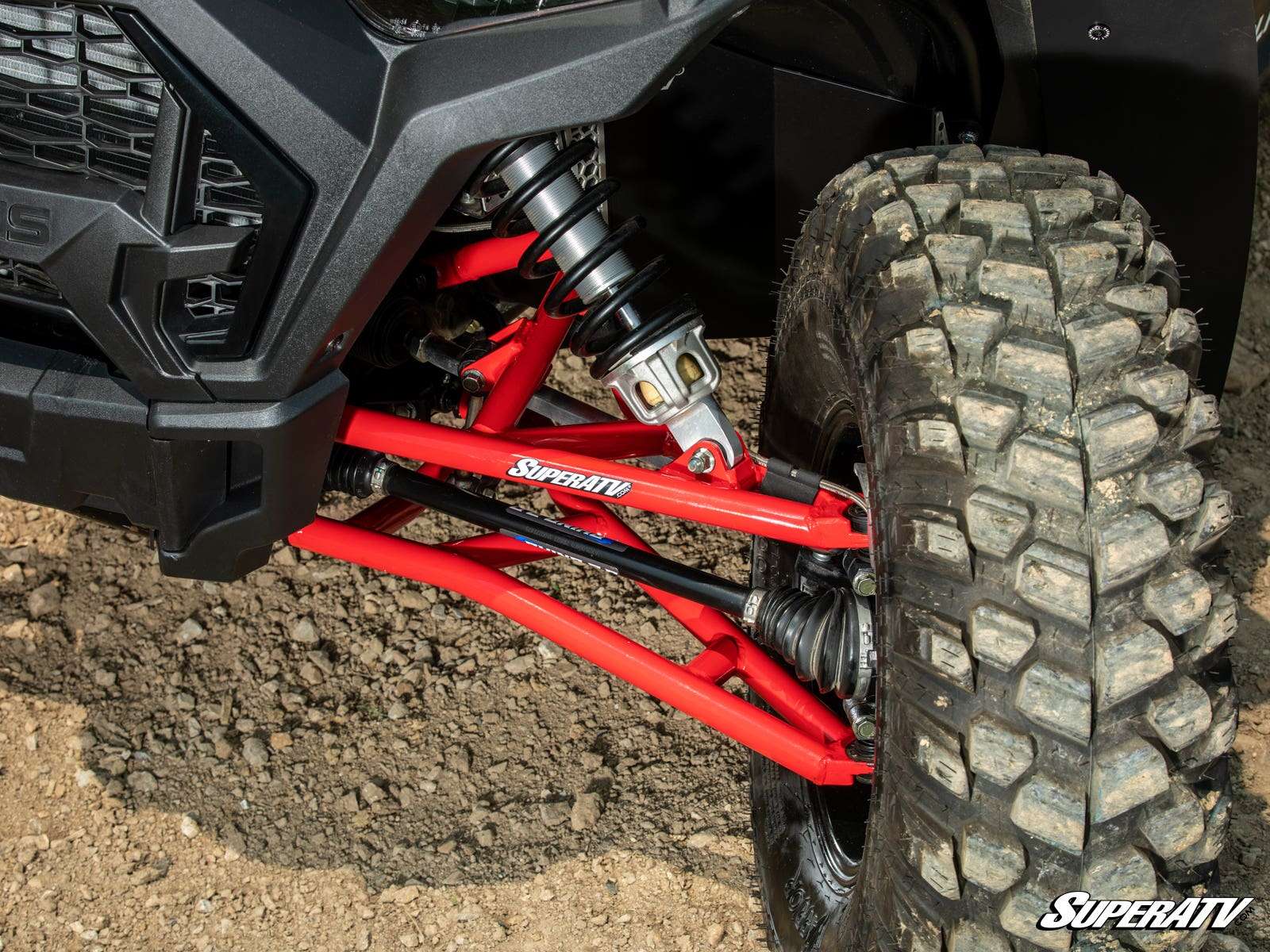 SuperATV Polaris RZR High Clearance 1.5" Forward Offset A-Arms