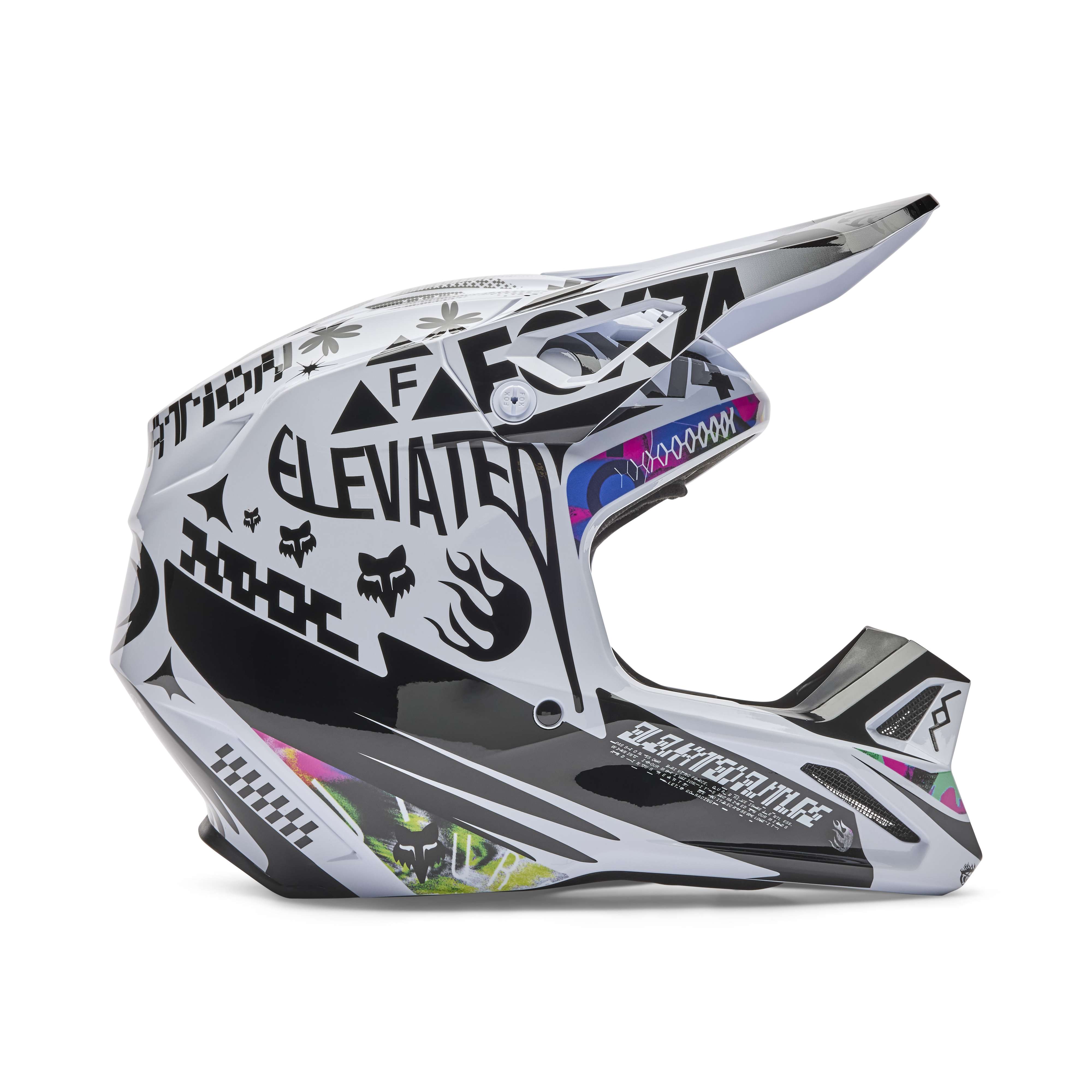 Casque Fox Racing V1 Image Cosmo MX