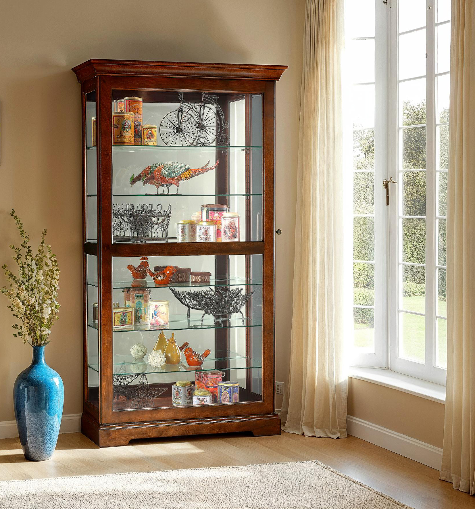 Tyler Curio Cabinet – Howard Miller