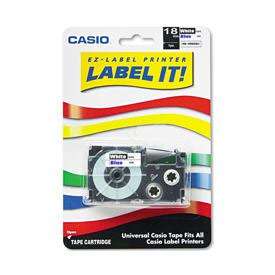 Casio XR-18WEB1 Blue on White