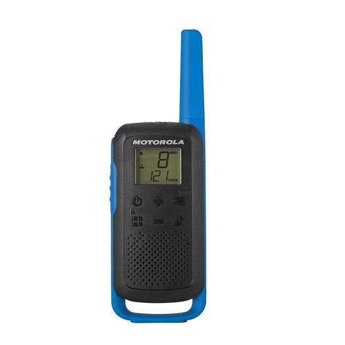 Motorola TLKR T62 Walkie-Talkie Radios TWIN Pack Blue